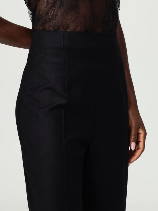 25FW 알베르타 페레티 스트레이트 팬츠 03016641 0555 Black - ALBERTA FERRETTI