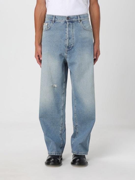 25FW 모스키노 데님 팬츠 03055223 0281 Blue