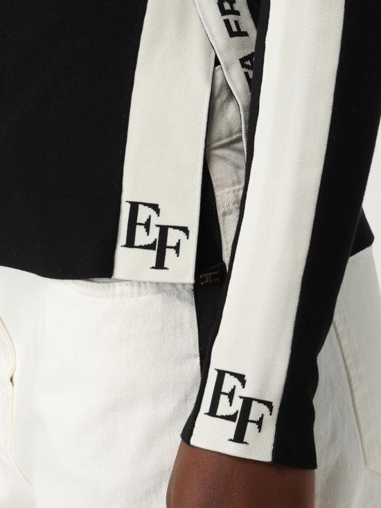 25FW 엘리자베타프랜치 스웨터 MK03S EF3 Black - ELISABETTA FRANCHI
