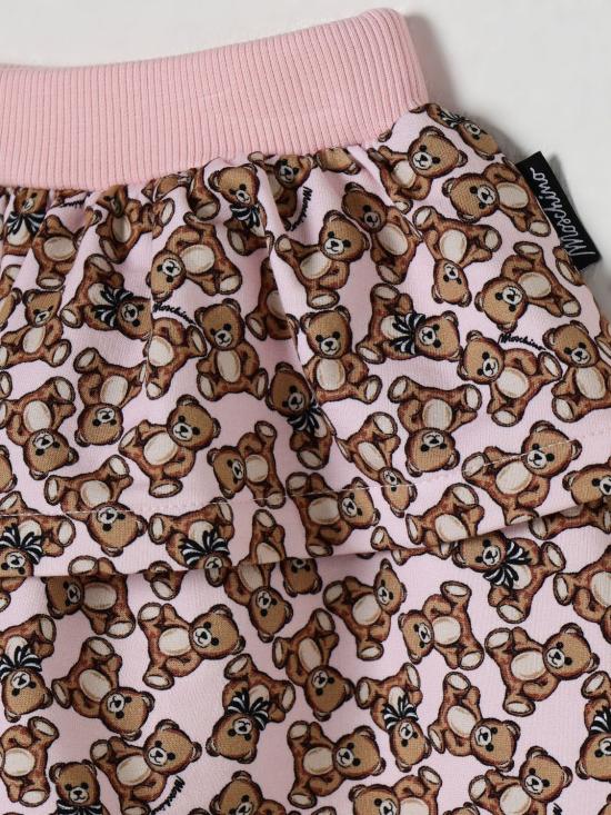 25FW [키즈] 모스키노 스커트 MDJ01NLDB5C 84922 Pink - MOSCHINO