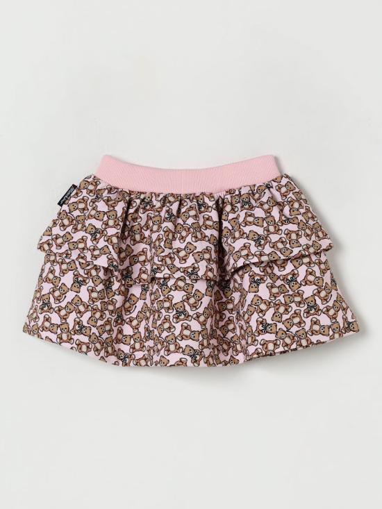 25FW [키즈] 모스키노 스커트 MDJ01NLDB5C 84922 Pink - MOSCHINO