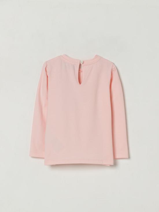 25FW [키즈] 모스키노 티셔츠 MEO001LBA11 50209 Pink - MOSCHINO