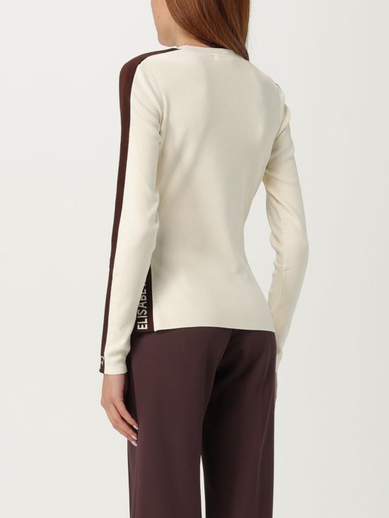 25FW 엘리자베타프랜치 스웨터 MK03S EG2 Milk - ELISABETTA FRANCHI