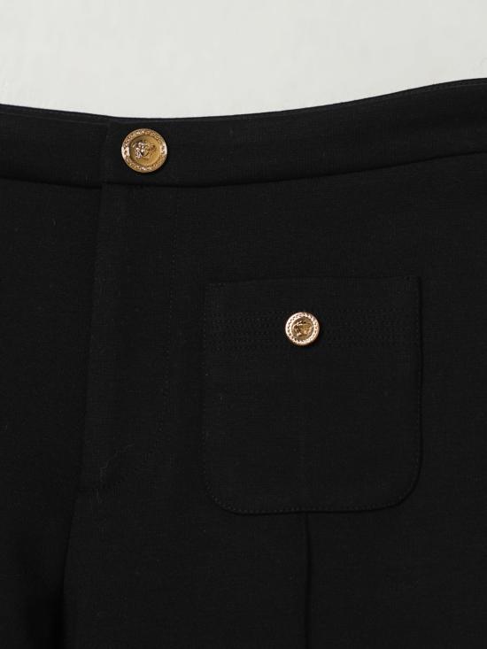 25FW [키즈] 베르사체 트레이닝/조거 팬츠 10204861A00146 1B000 Black - VERSACE