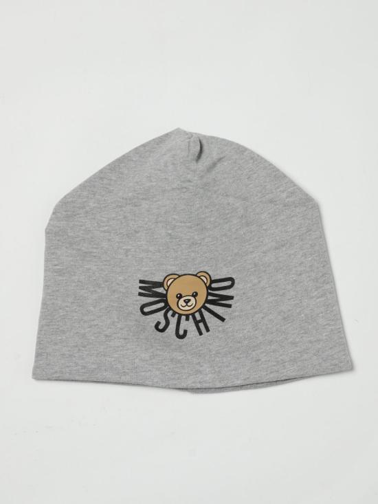 25FW [키즈] 모스키노 모자 HMX02MLDA17 60901 Grey