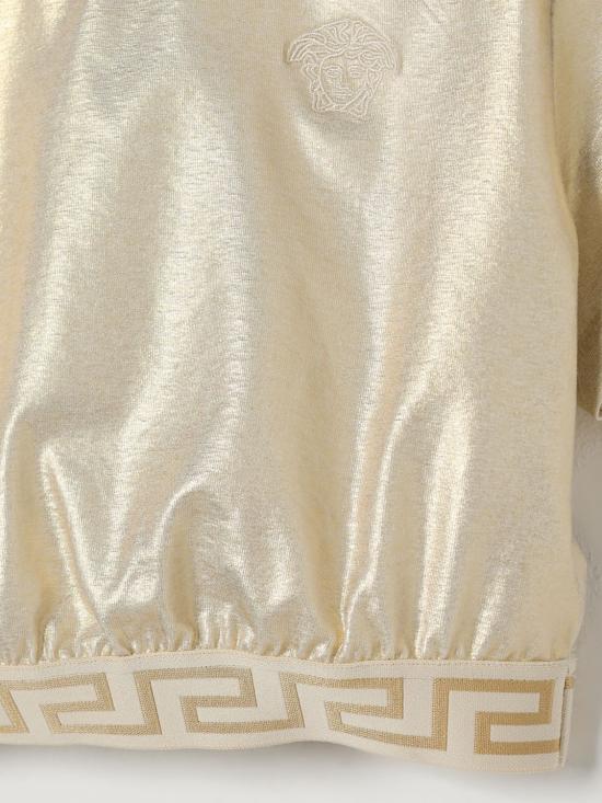 25FW [키즈] 베르사체 티셔츠 10181851A15107 2X610 Gold - VERSACE