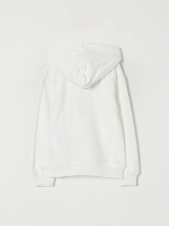 25FW [키즈] 모스키노 풀오버 HUF09FLCA40 10063 White - MOSCHINO