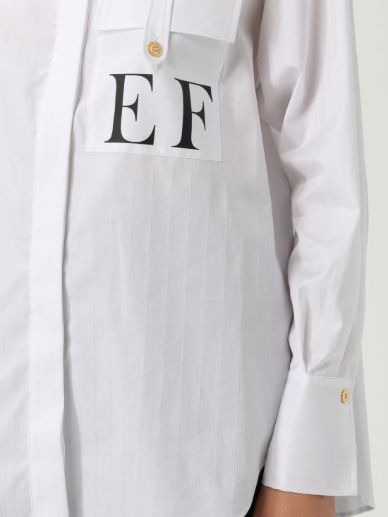 25FW 엘리자베타프랜치 셔츠 CA121 100 White - ELISABETTA FRANCHI