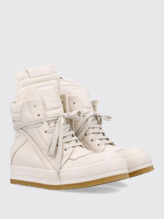 25FW 릭 오웬스 스니커즈 RU02E1801LCO 111 White - RICK OWENS
