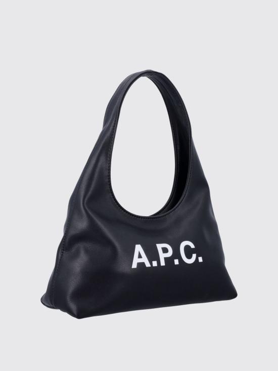 25FW 아페쎄 베이비 니논 숄더백 F67027PUAAT LZZ Black - A.P.C.