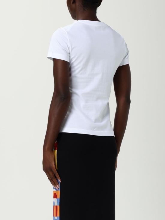 25FW 모스키노 반팔 티셔츠 07188236 7001 White - MOSCHINO