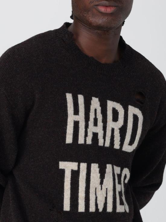 25FW 모스키노 스웨터 09275203 0102 Brown - MOSCHINO