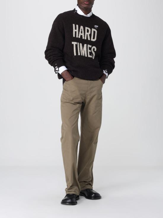 25FW 모스키노 스웨터 09275203 0102 Brown - MOSCHINO