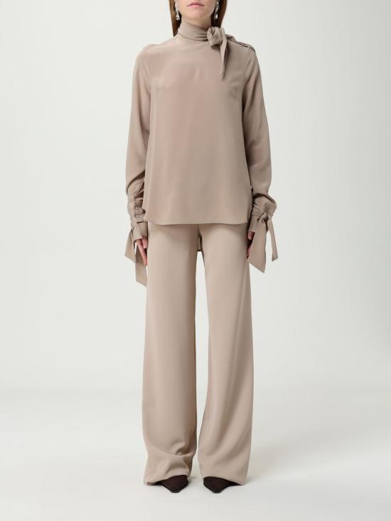 25FW 에르마노 설비노 블라우스 D472K311VKX 61210 Sand