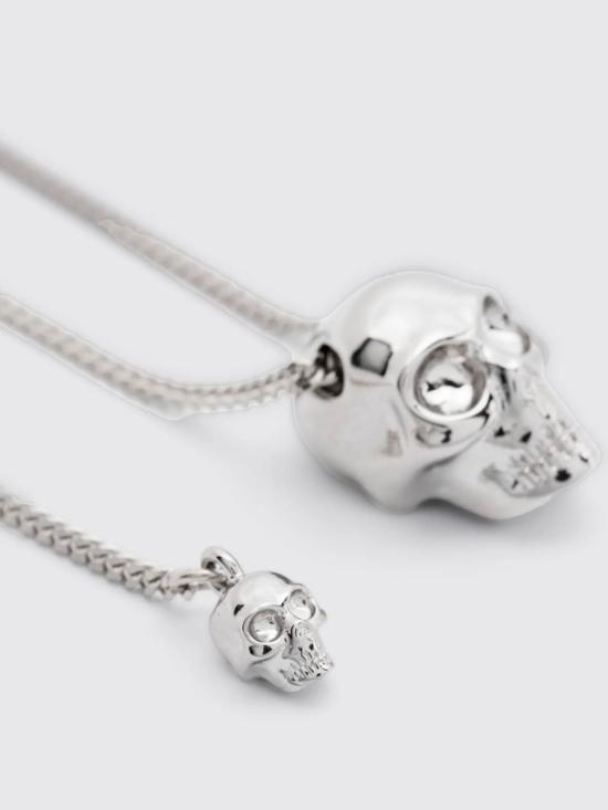 25FW 알렉산더 맥퀸 네크리스 809456J161N 0926 Silver - ALEXANDER MCQUEEN