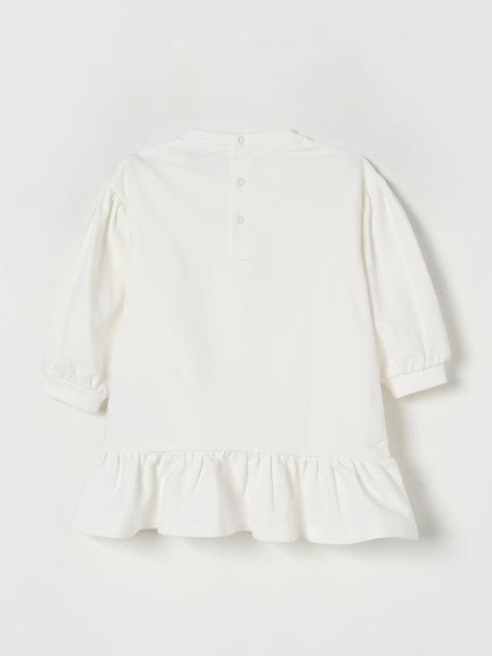 25FW [키즈] 모스키노 점프수트 MDV0CWLDA16 10063 White - MOSCHINO