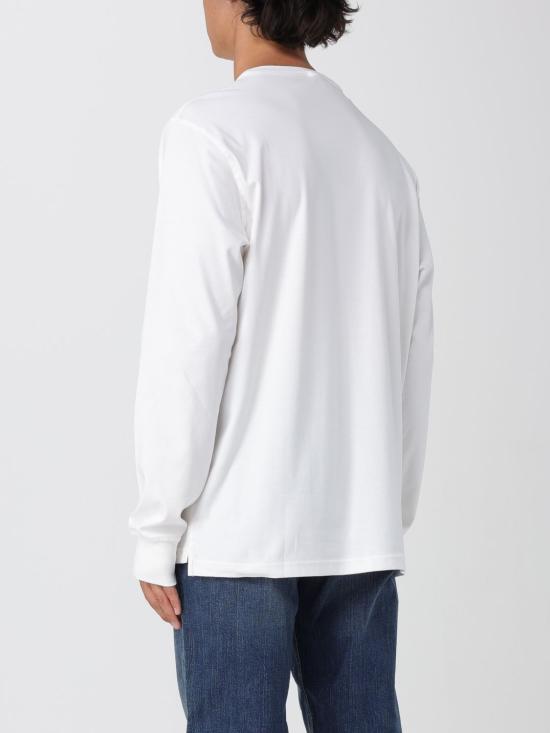 25FW 디젤 긴팔 티셔츠 A181420AIJU 141 White - DIESEL