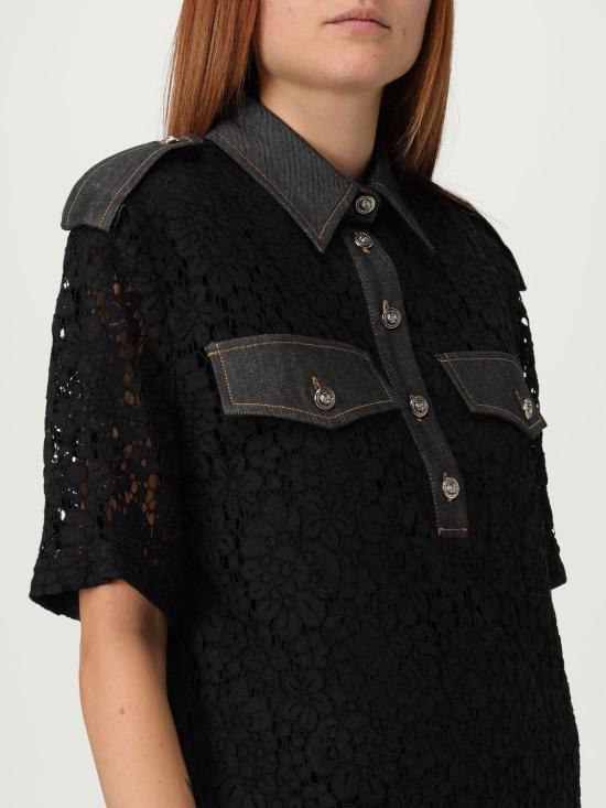 25FW 리우조 롱 원피스 UF5234J4957 22222 Black - LIU JO