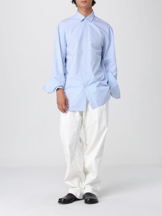 25FW 질샌더 긴팔 셔츠 J24DL0105J45177 491 Sky Blue - JIL SANDER