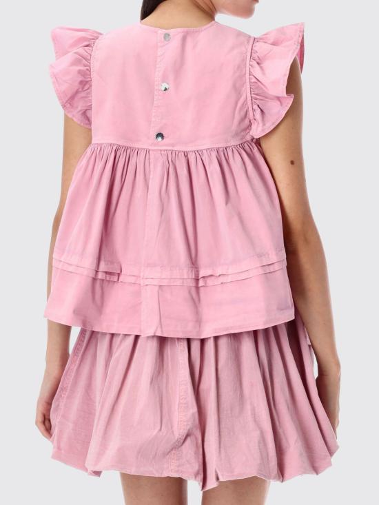 25FW 가니 블라우스 W0879 038 Violet - GANNI