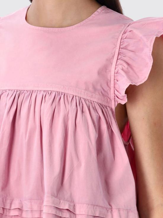 25FW 가니 블라우스 W0879 038 Violet - GANNI