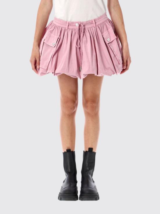 25FW 가니 숏 스커트 W0885 038 Violet