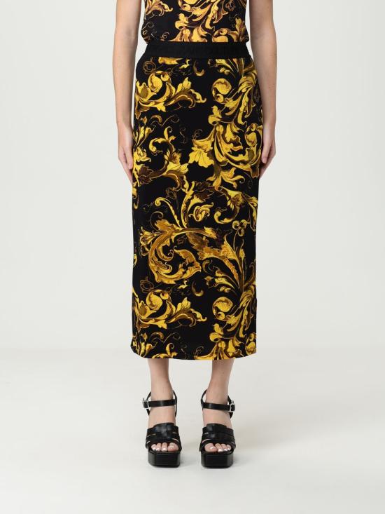 25FW 베르사체 스커트 79HAE806JS500 G89 Black