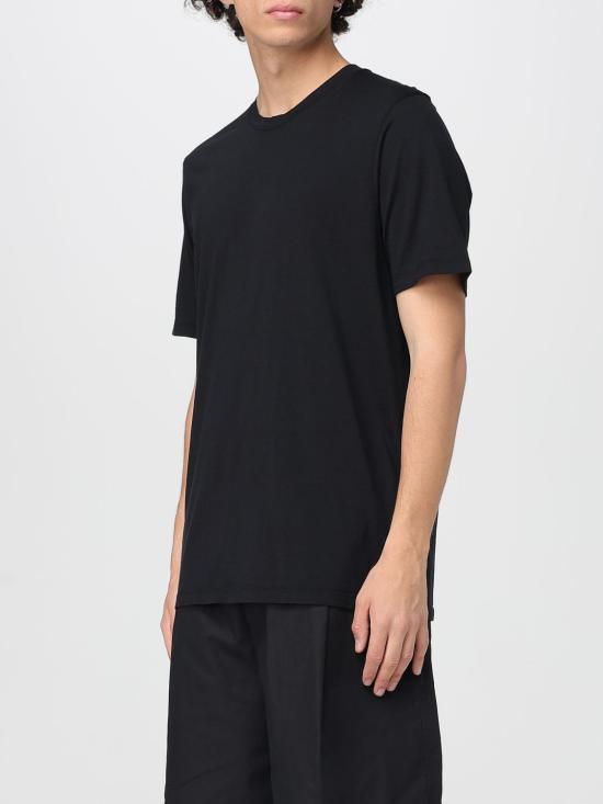  라니우스 반팔 티셔츠 S5LAMATH049 110 Black - LANEUS