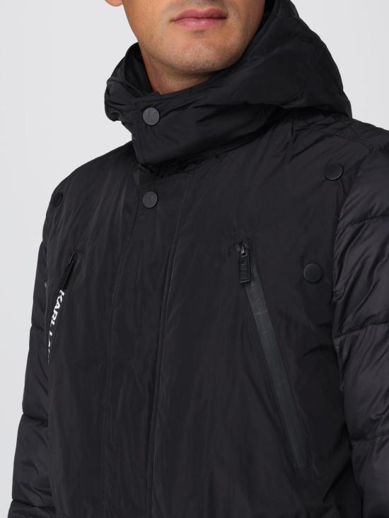 25FW 칼라거펠트 패딩 505023592501 900 Black - KARL LAGERFELD