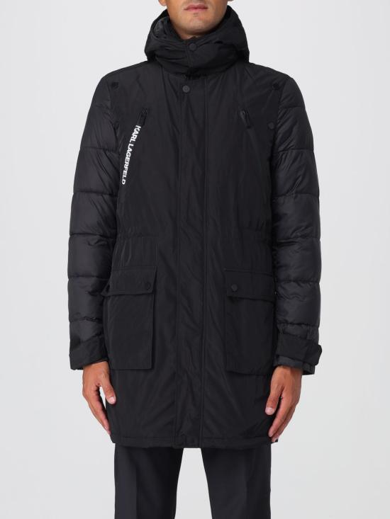 25FW 칼라거펠트 패딩 505023592501 900 Black