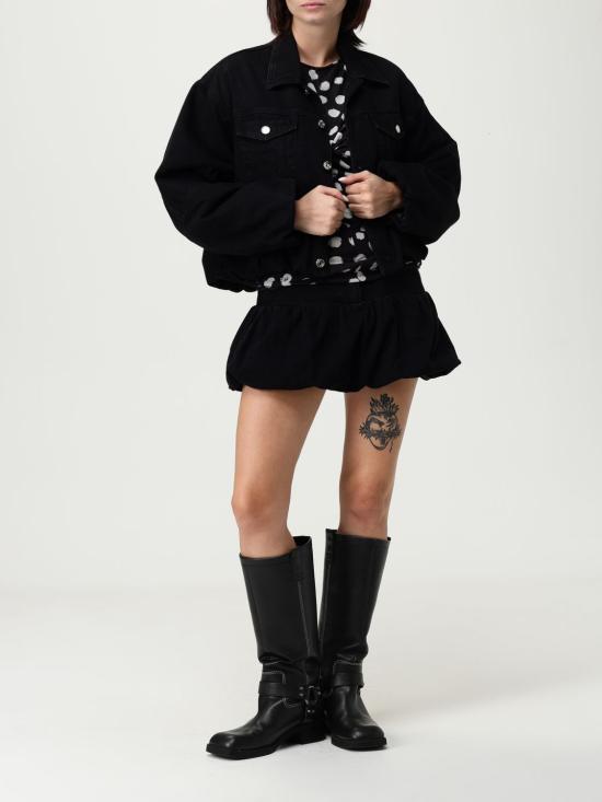 25FW 리우조 데님 스커트 UF5138D0287 87469 Black - LIU JO