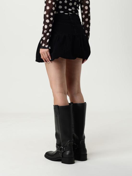 25FW 리우조 데님 스커트 UF5138D0287 87469 Black - LIU JO