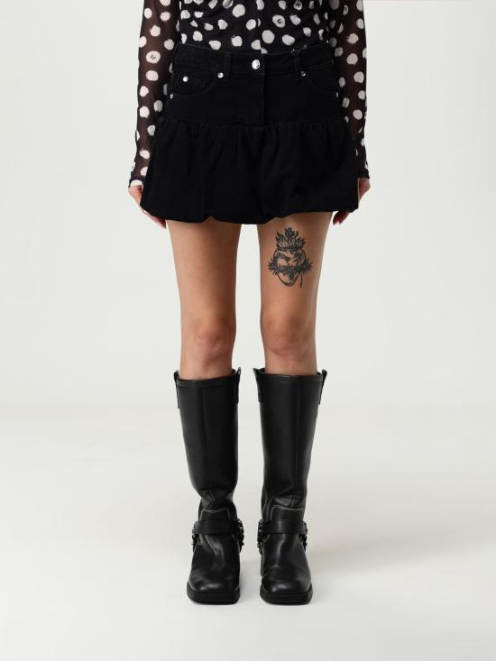 25FW 리우조 데님 스커트 UF5138D0287 87469 Black