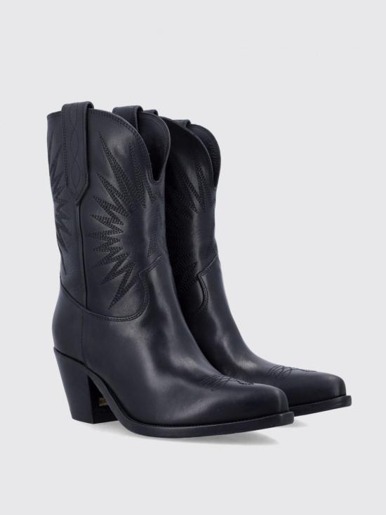 25FW 골든구스 뮬/슬리퍼 GWF00780F00629090100 Black - GOLDEN GOOSE