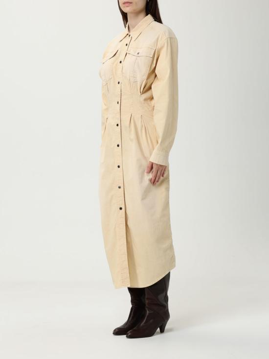 25FW 이자벨마랑에뚜왈 롱 원피스 R00793FAC3G05E 90BE Beige - ISABEL MARANT ETOILE