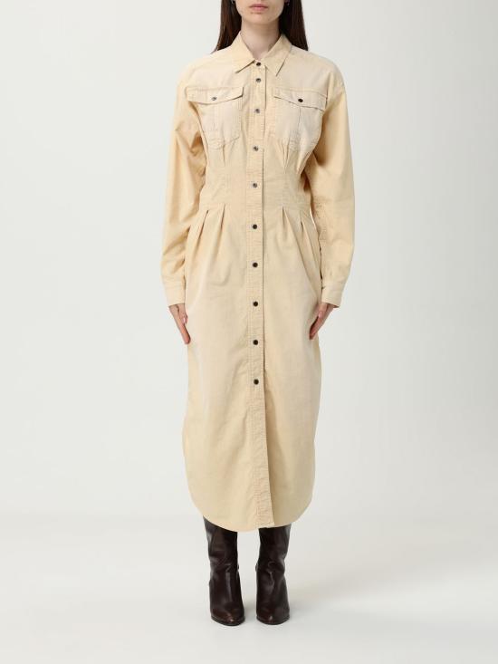 25FW 이자벨마랑에뚜왈 롱 원피스 R00793FAC3G05E 90BE Beige