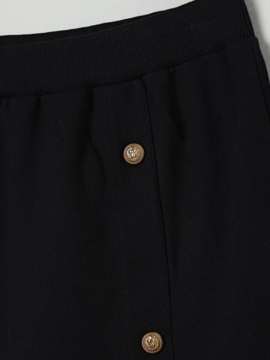 25FW [키즈] 발망 스커트 BX7A21Z3183 930OR Black - BALMAIN