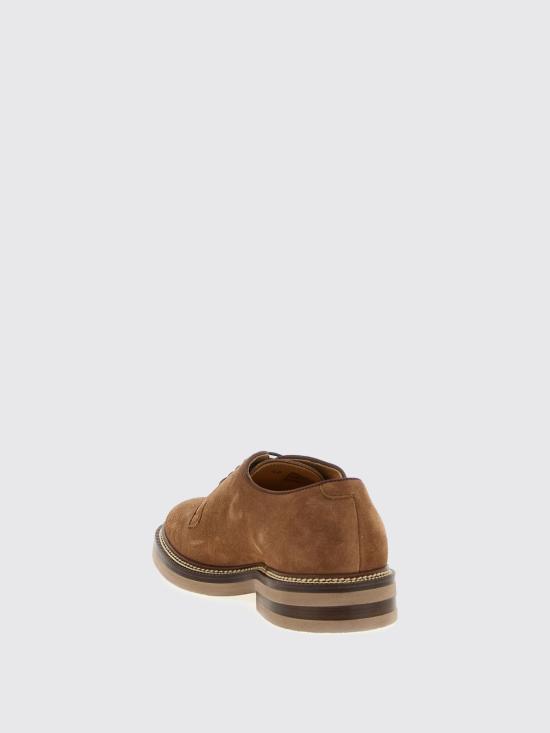 25FW 브루넬로 쿠치넬리 로퍼 MZUPEAT708 C2692 Brown - BRUNELLO CUCINELLI