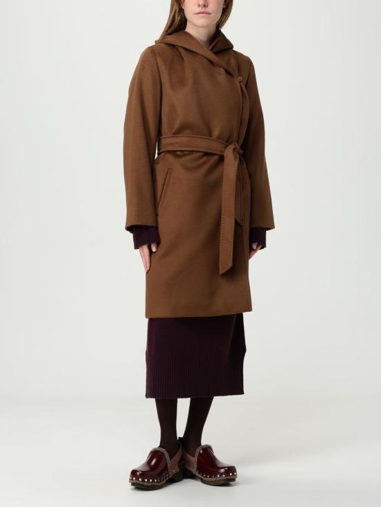 25FW 막스마라 스튜디오 NEWMANG 뉴망 코트 2526016061600 056 Brown - MAX MARA STUDIO