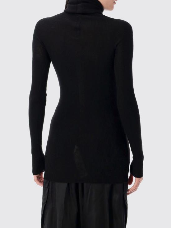 25FW 릭 오웬스 터틀넥 RP02E4614RIBM 09 Black - RICK OWENS