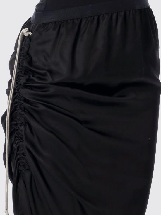 25FW 릭 오웬스 롱 스커트 RP02E4359HSCH 09 Black - RICK OWENS