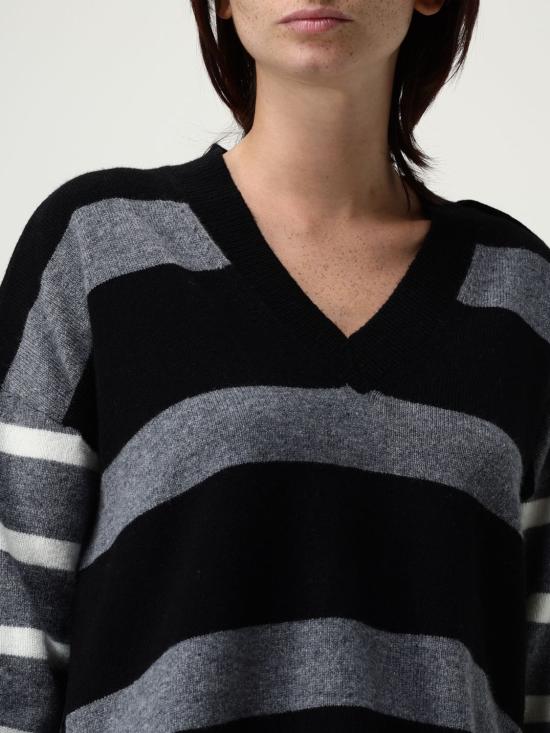 25FW 리우조 스웨터 MF5128MS009 C3819 Black - LIU JO