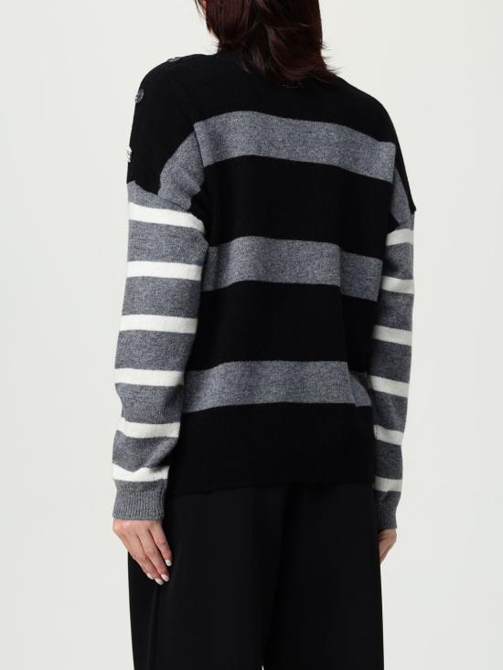 25FW 리우조 스웨터 MF5128MS009 C3819 Black - LIU JO