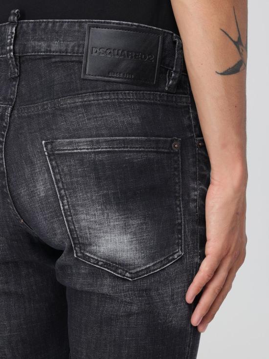 25FW 디스퀘어드2 데님 팬츠 S74LB1724S30357 900 Black - DSQUARED2