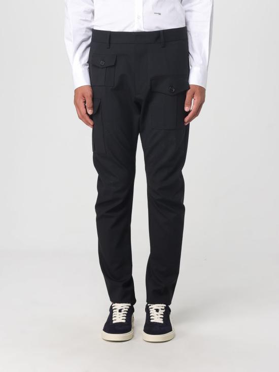 25FW 디스퀘어드2 스트레이트 팬츠 S74KB0930S40320 900 Black