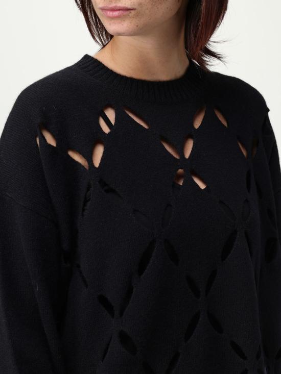 25FW 리우조 스웨터 MF5039MS009 22222 Black - LIU JO