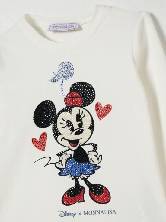 25FW [키즈] 모나리자 티셔츠 19F6086003 0001 Yellow Cream - MONNALISA