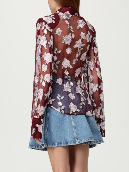 25FW 로테이트 블라우스 114509 2934 Red - ROTATE