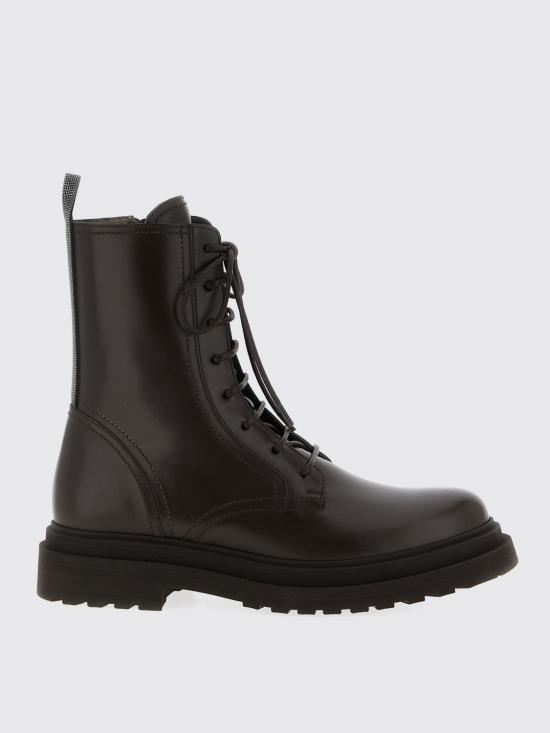 25FW 브루넬로 쿠치넬리 뮬/슬리퍼 MZOLG3036P C8279 Brown