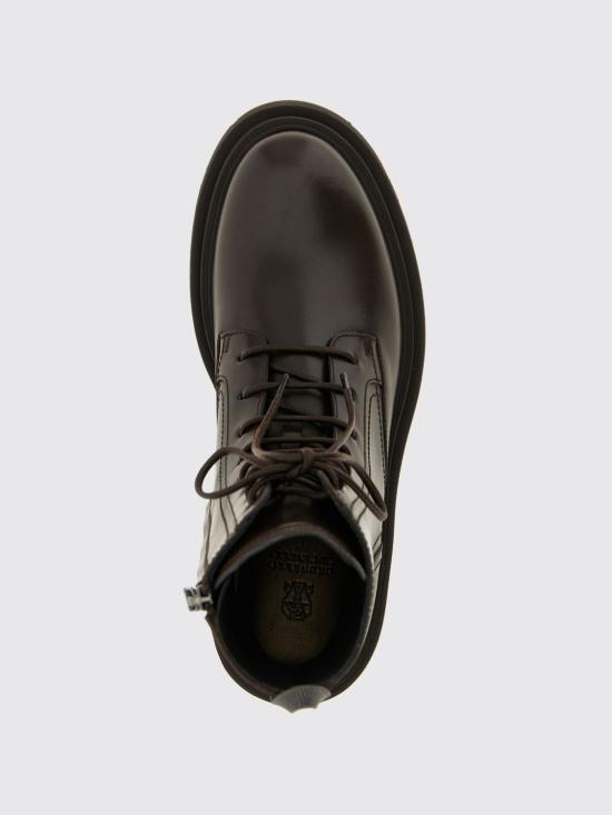 25FW 브루넬로 쿠치넬리 뮬/슬리퍼 MZOLG3036P C8279 Brown - BRUNELLO CUCINELLI